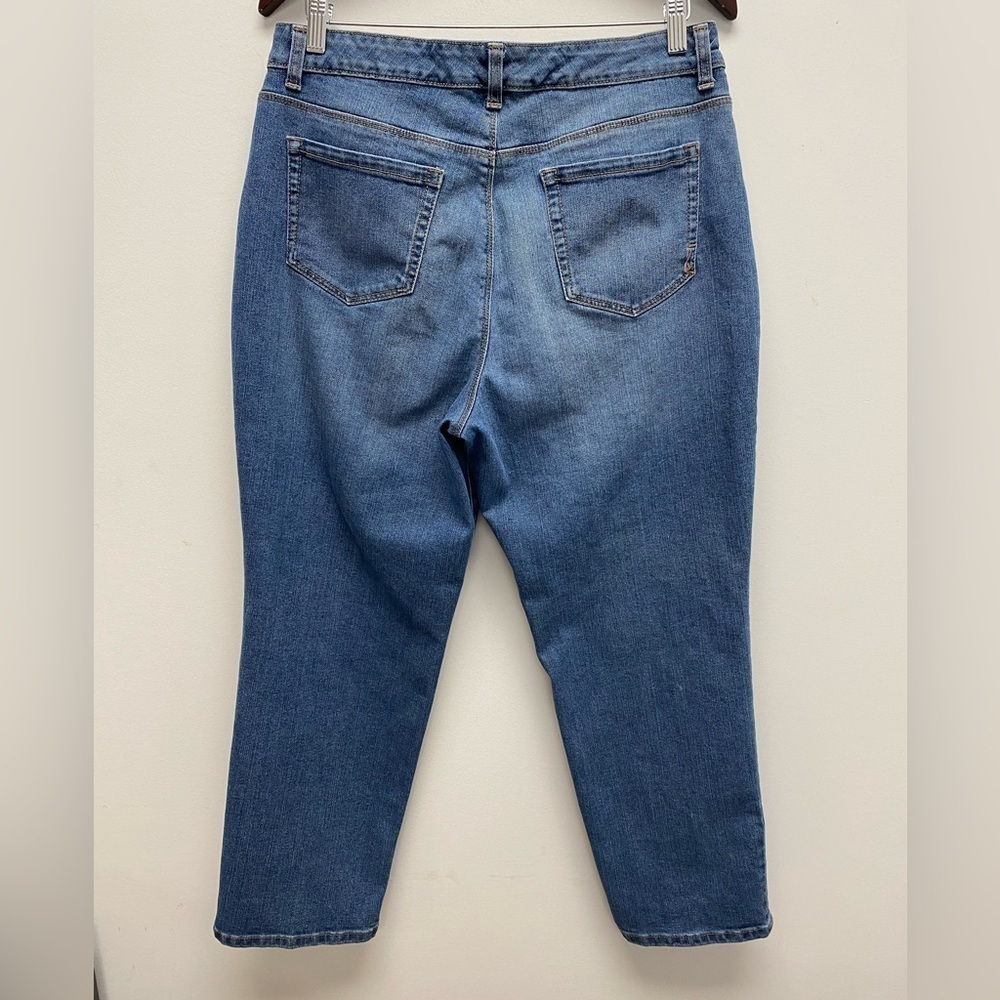 ✨ 4 for $30 ✨ Style & Co Jeans Curvy Boyfriend Stretch Denim Size 12 - Picture 2 of 5